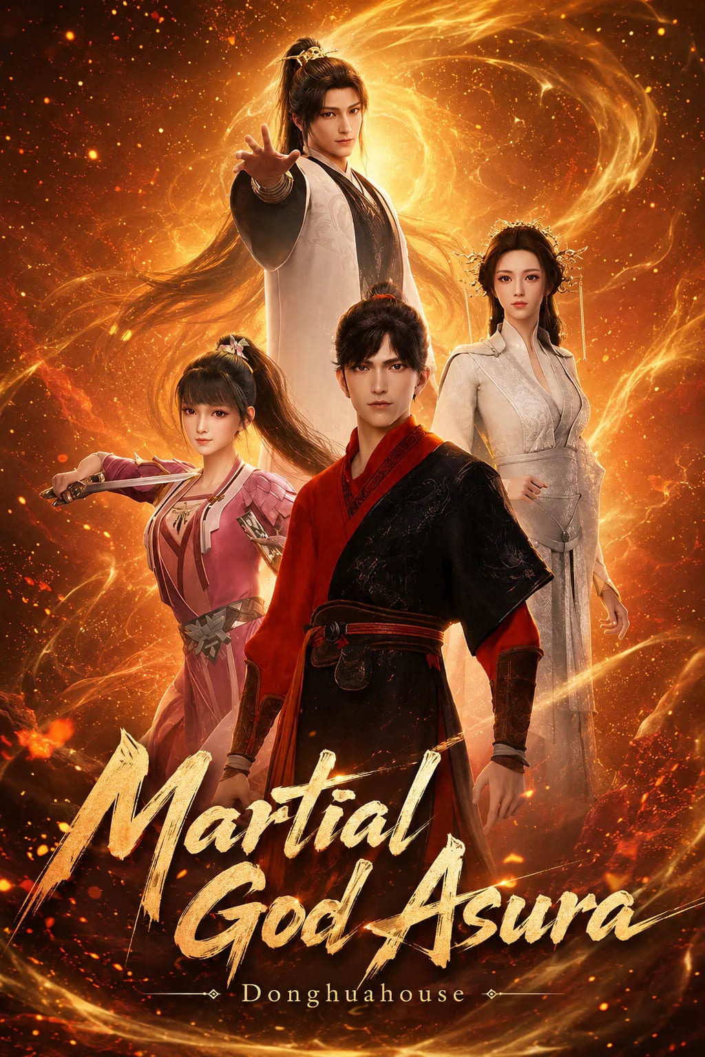 Poster de Martial God Asura